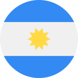 Learn Idiomas France - Argentine flag circulaire