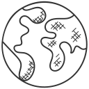 Learn Idiomas - Earth Icon