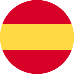 Learn Idiomas France - Espagne flag circulaire